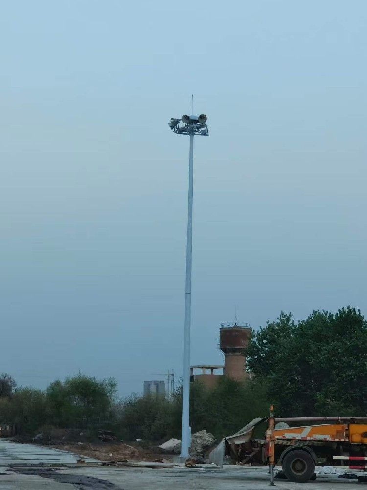 山西阳煤集团3组20米高杆灯案例